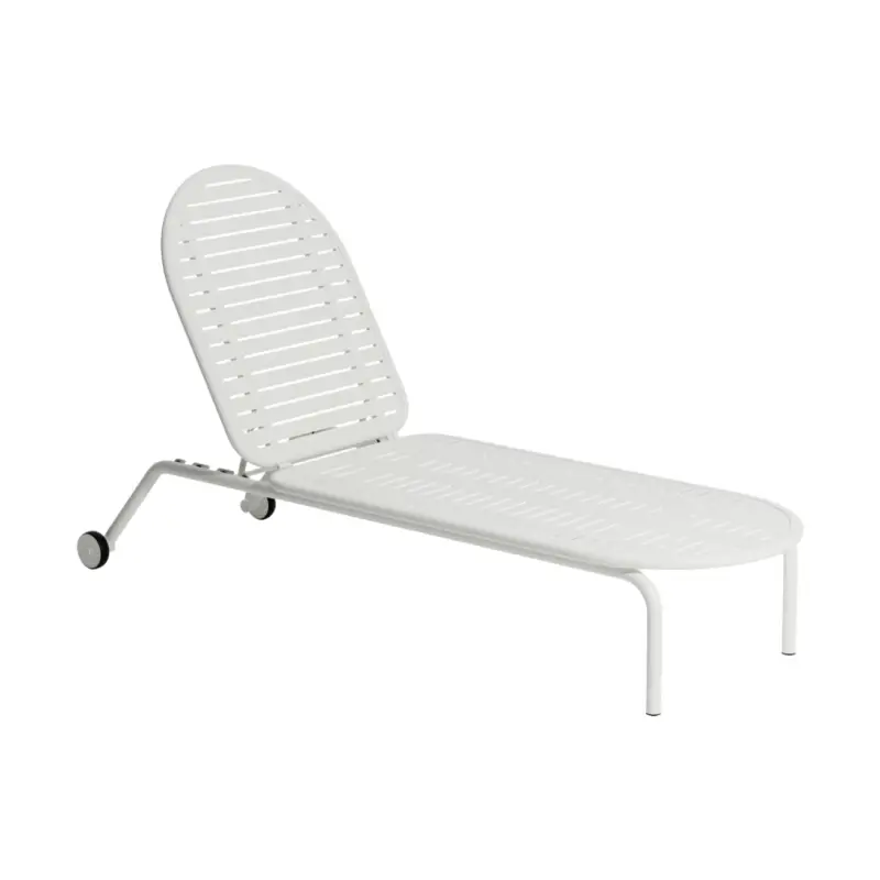 Bain de soleil, chaise longue et hamac WEEK-END Bain de soleil BlancPETITE FRITURE Produit De Marque