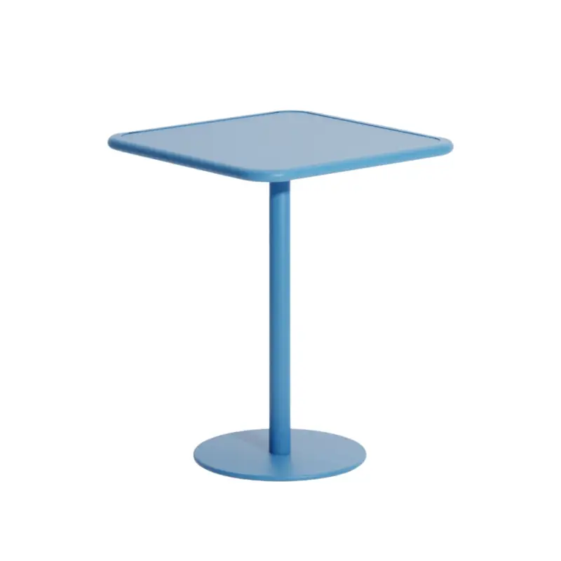 Achat Immédiat Table extérieure WEEK-END carrée Bleu CielPETITE FRITURE