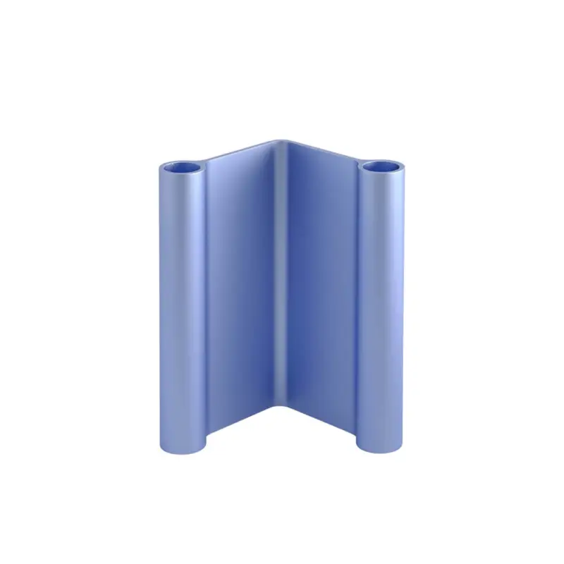Seulement Aujourd'hui Photophore, bougeoir et bougie PAIR H 18 Bleu clairMUUTO