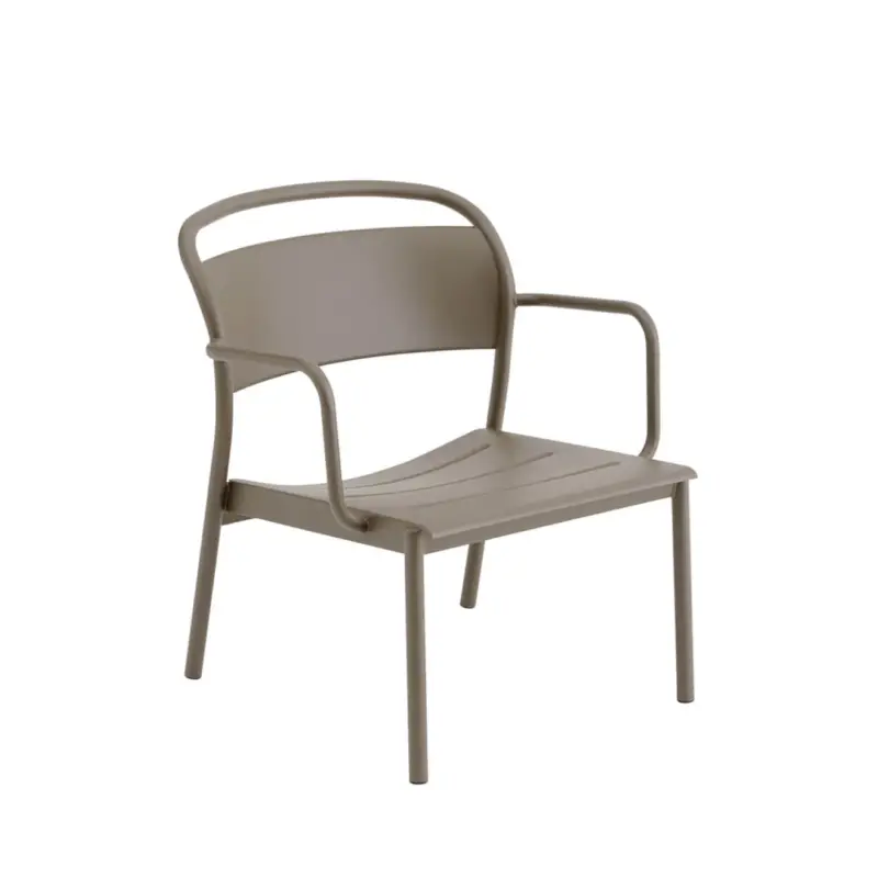 Achat Immédiat Fauteuil extérieur Fauteuil LINEAR STEEL TaupeMUUTO