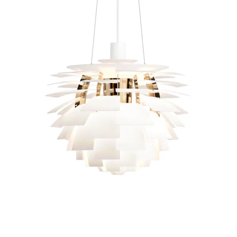 Dernière Chance Suspension PH ARTICHOKE Ø48 Blanc Doux / LaitonLOUIS POULSEN