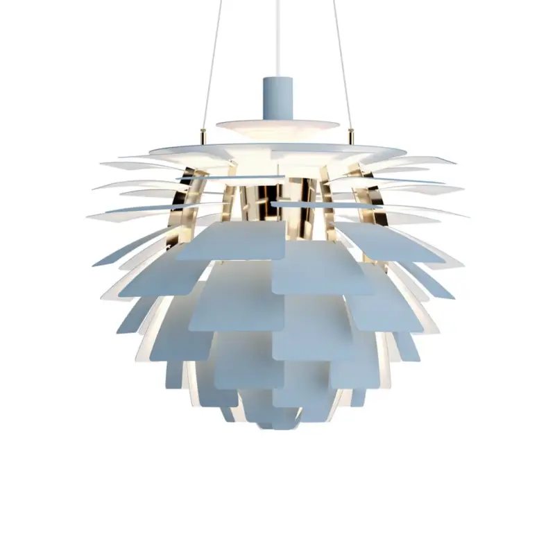 Expédition Rapide Suspension PH ARTICHOKE Ø60 Bleu Cendré / LaitonLOUIS POULSEN