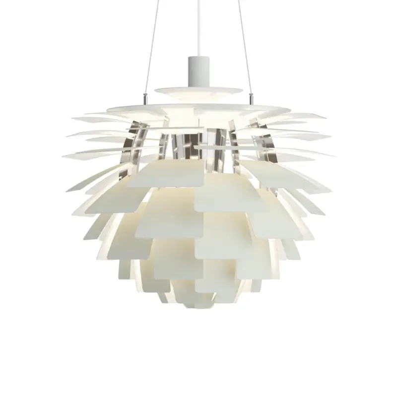 Pendant Light PH ARTICHOKE Ø60 Dusty Green / ChromeLOUIS POULSEN Jusqu'à Épuisement Des Stocks