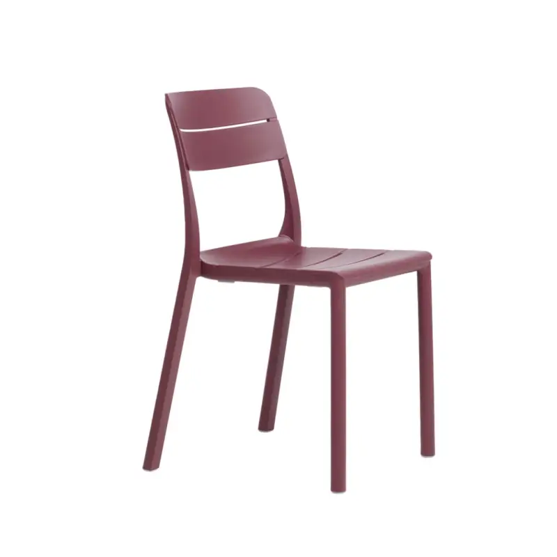 Top Vente Outdoor Chair and Small Lounge Chair CASSIA BISTROT BurgundyNARDI