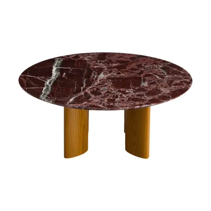 Table basse CARLOTTA Marbre Rouge / IrokoTHE SOCIALITE FAMILY Acheter En Ligne