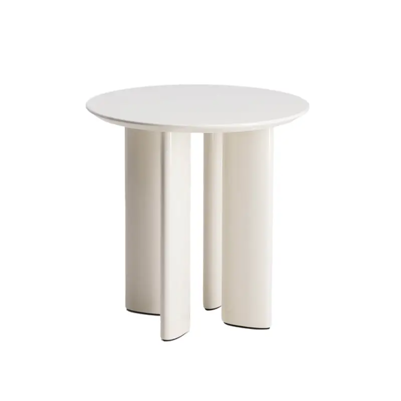 Paiement Sécurisé Table d'appoint guéridon CARLOTTA Blanc CrèmeTHE SOCIALITE FAMILY