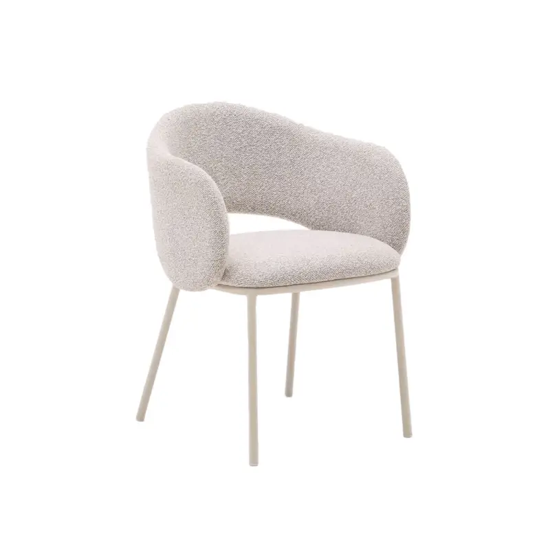 Chaise MAINA Chenille épaisse / BeigeKAVE HOME Vente Directe