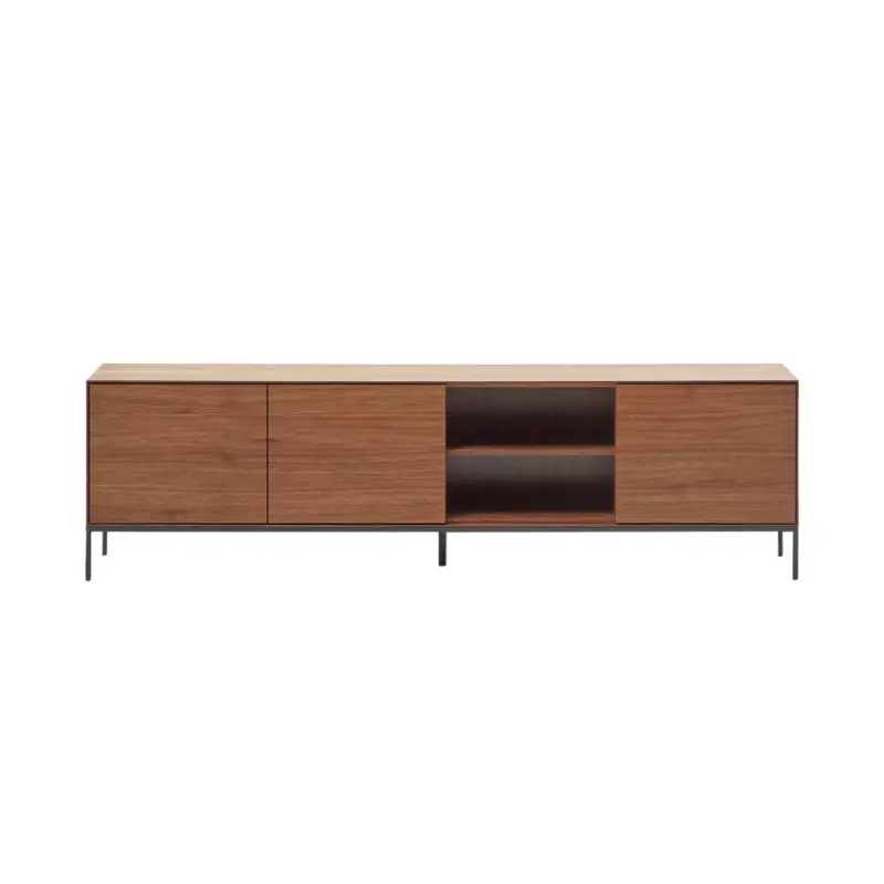 TV Stand VEDRANA W 195 WalnutKAVE HOME Jusqu'à Épuisement Des Stocks