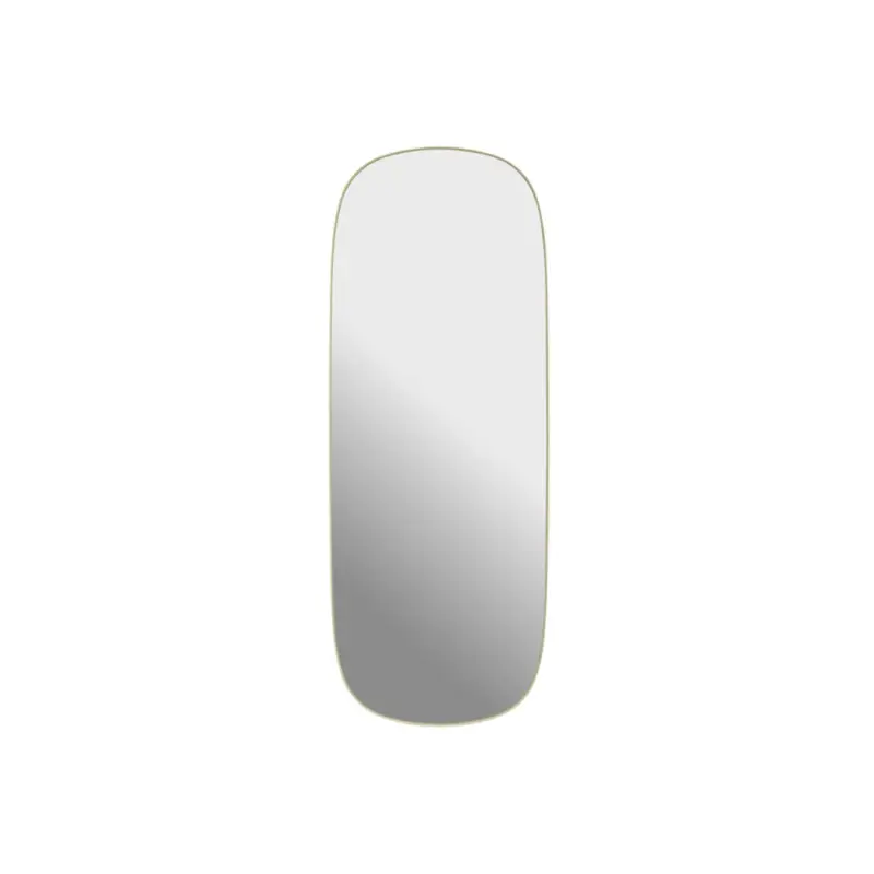 Miroir FRAMED LARGE Jaune clairMUUTO Acheter Direct