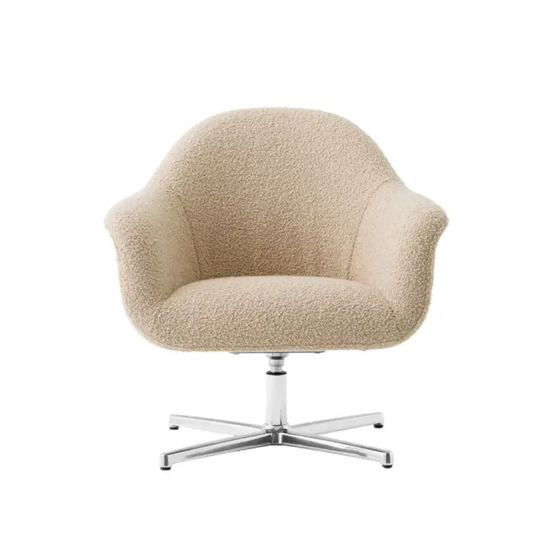 Easy chair HARBOUR Swivel Baena 15/ AluminiumAUDO COPENHAGEN Must-Have