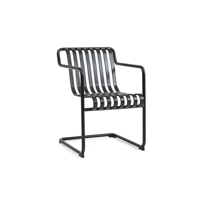Commander Maintenant Outdoor Chair and Small Lounge Chair PALISSADE CANTILEVER Dining AnthraciteHAY