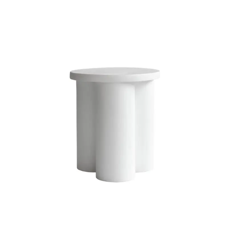 Nouveauté Side Table BIG FOOT Bone white fiber concrete101 COPENHAGEN