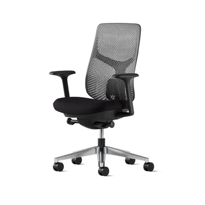 Must-Have Fauteuil de bureau VERUS Triflex Noir 0783 Dark Carbon / Aluminium PoliHERMAN MILLER