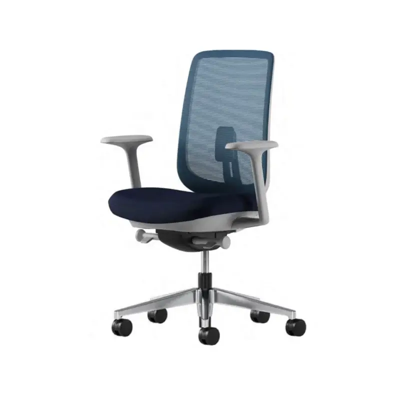 Must-Have Office Chair VERUS Mineral 773 Blue Grotto / Polished AluminiumHERMAN MILLER