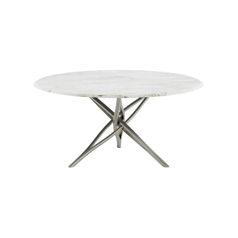 Dining Table SK TABLE Calacatta marbleMDF Nouvelle Collection