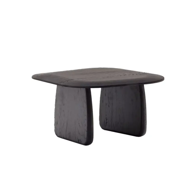 Side Table PIRITA square Black OakKAVE HOME Prix Bas