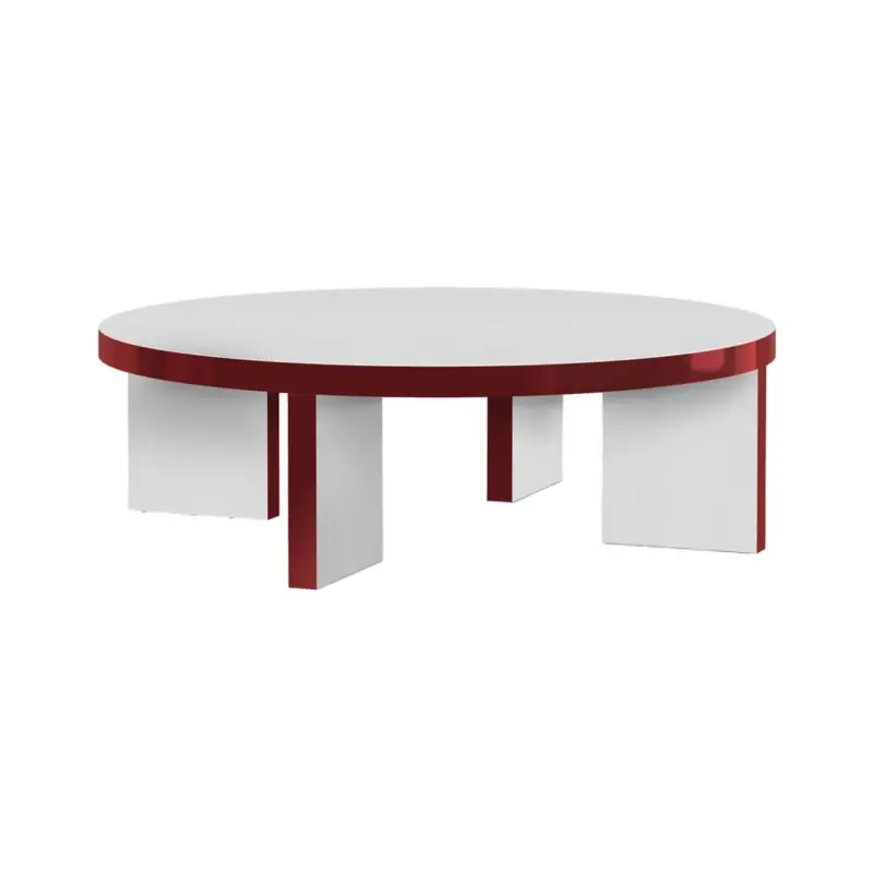 Table basse SLICE ME Ø 90 AmaranteZANOTTA Dernière Chance