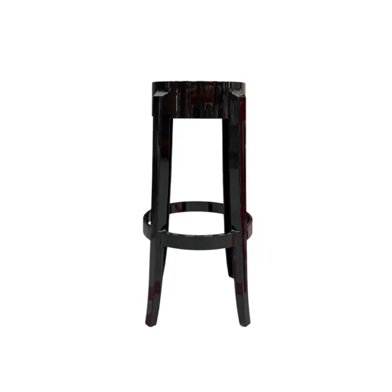 Offre Exclusive Tabouret haut CHARLES GHOST H 75 NoirKARTELL
