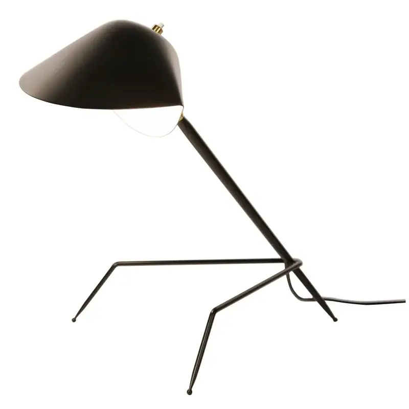 Soldes Tripode Lampes de chevet Noir