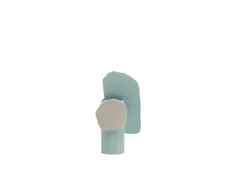 Dernier Modèle Vase Découpage - Feuille