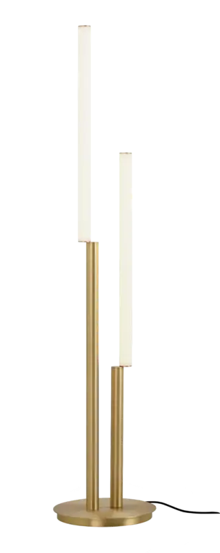 Commander Maintenant Signal Duo Lampadaires LED Laiton satiné