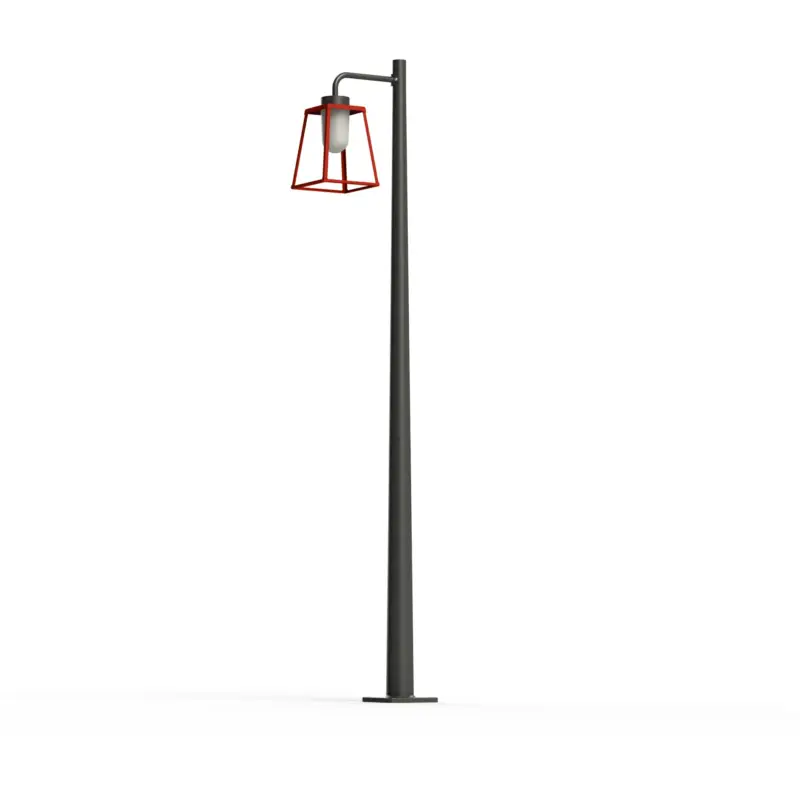 Lampiok 2 N° 4 opale Lampadaires Outdoor Prix Réduit