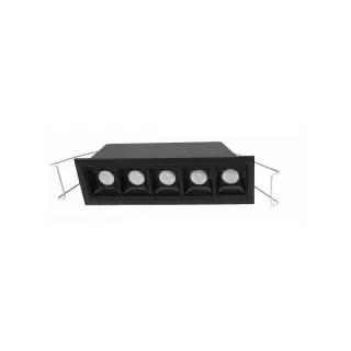 Spot LED Encastrable Optic CLAREO 10W avec Réflecteur Noir Hors Transfo Noir V1 Must-Have