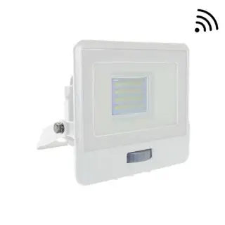 Offre Limitée Projecteur LED extérieur Avec Détecteur 20W IP65 Samsung Chip Blanc V-TAC PRO VT-128S FS