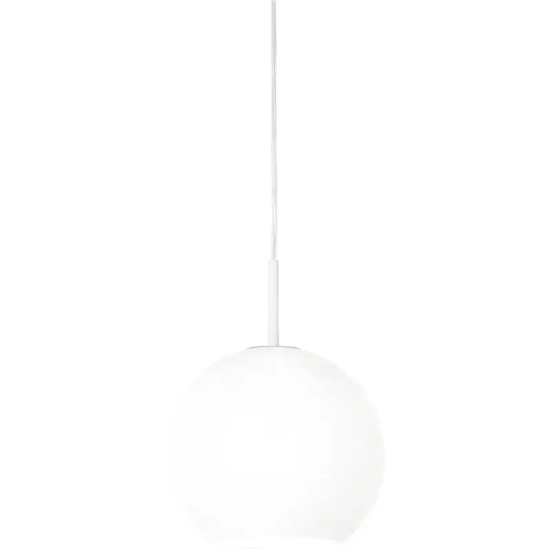 Nouvelle Collection Lumimart | Suspension Aurora L Blanc Verre 20 cm 18.5 cm