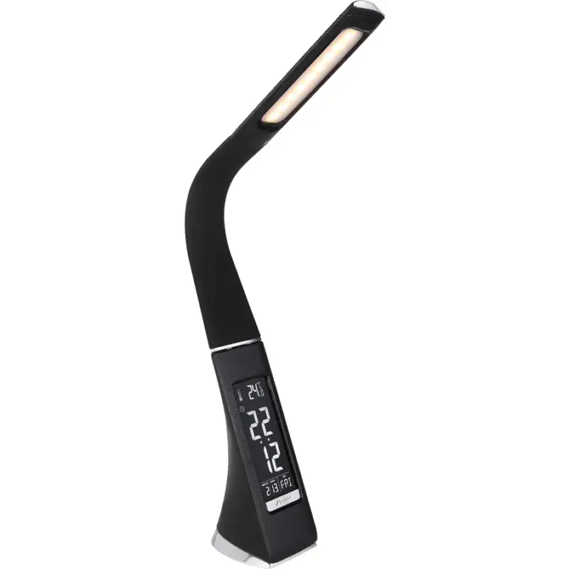 Paiement Sécurisé Lumimart | Lampe de bureau Maurin Noir Plastique/Métal 6.5 cm 49.5 cm