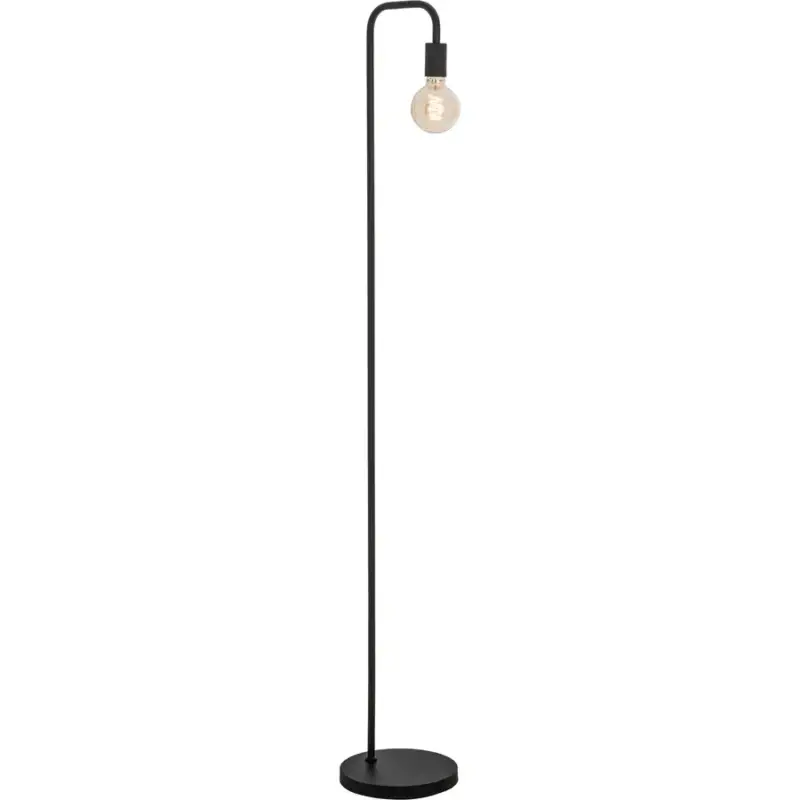 Seulement Aujourd'hui Lumimart | Lampadaire Dadou Noir Métal 25 cm 160 cm