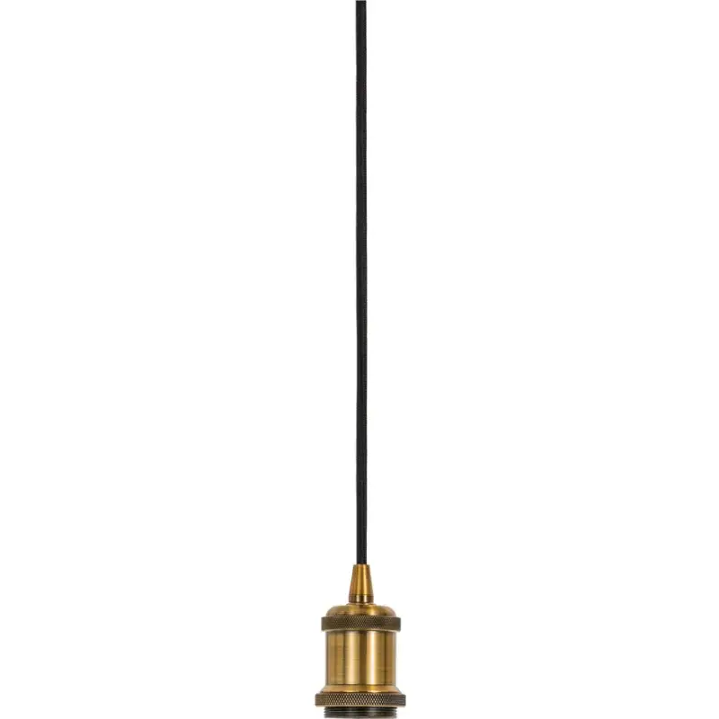 Lumimart | Suspension Industrial Or/Noir Métal 10 cm 250 cm Offre Exclusive