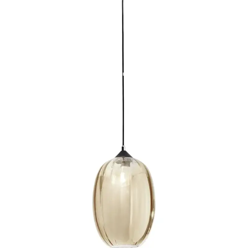 Lumimart | Suspension Giulia XL Jaune Verre 25 cm 36 cm Acheter Direct