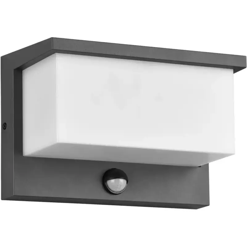 Authentique Lumimart | Lampe murale Nestos Gris Aluminium 23 cm 15 cm