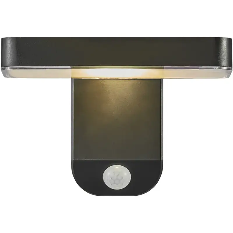 Lumimart | Lampe murale d'extérieur Rica Square Noir Plastique 18 cm 12 cm Meilleur Prix