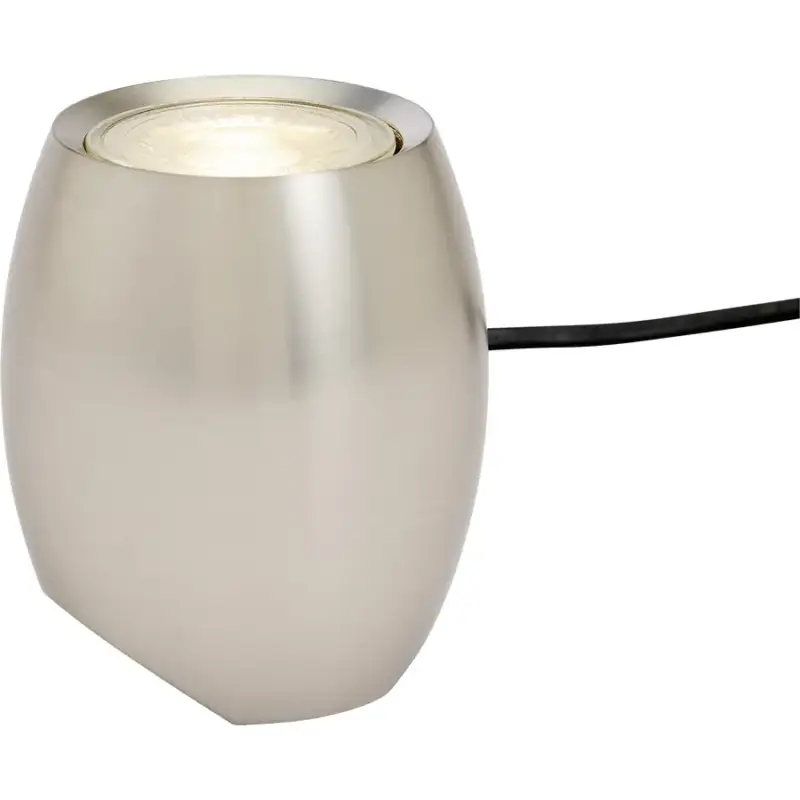 Satisfait Ou Remboursé Lumimart | Lampe de table Marea Argent Métal 8 cm 9 cm