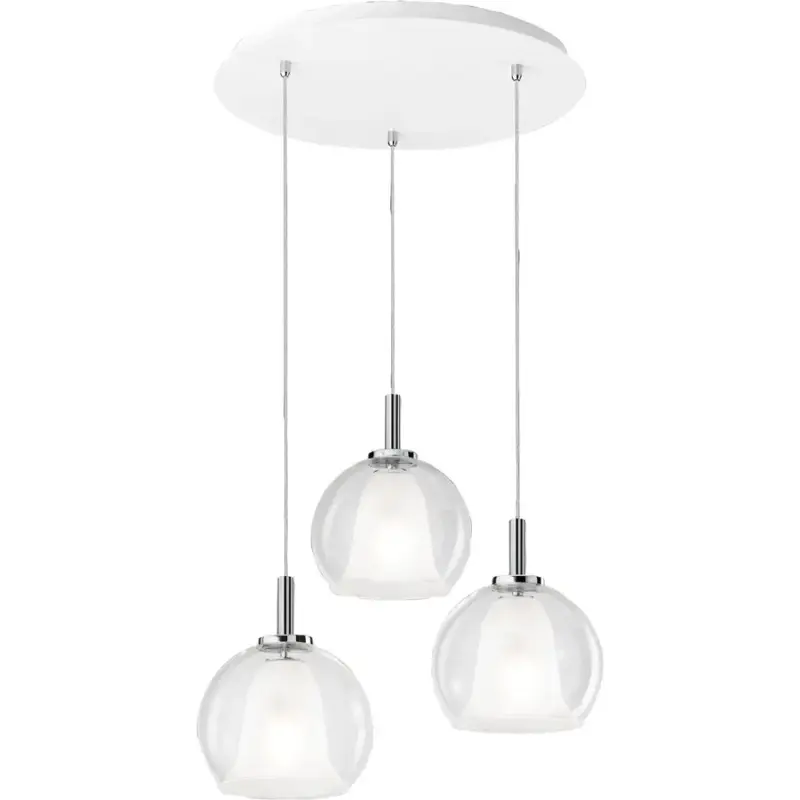 Lumimart | Suspension Aby Trasparente Verre/Métal 26 cm Réglable en hauteur (manuel) Offre Limitée