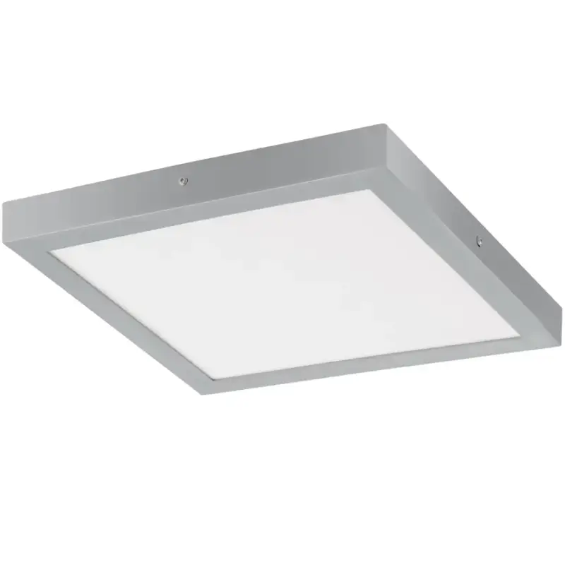 Lumimart | Lampe de plafond Fueva 1 Argent/Blanc Aluminium/Plastique 40 cm 3 cm Promotion Saisonnière