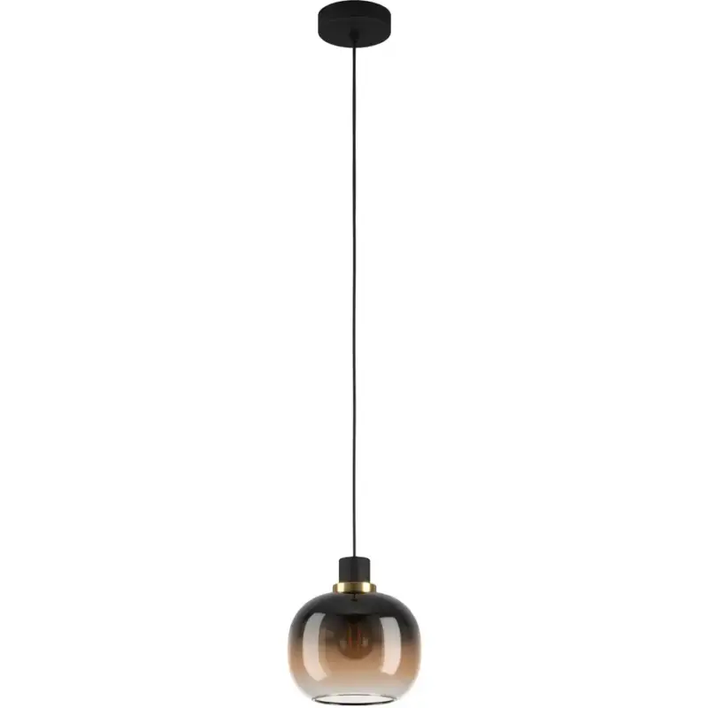 Expédition Rapide Lumimart | Suspension Oilella Noir Acier/Verre 0 cm 0 cm