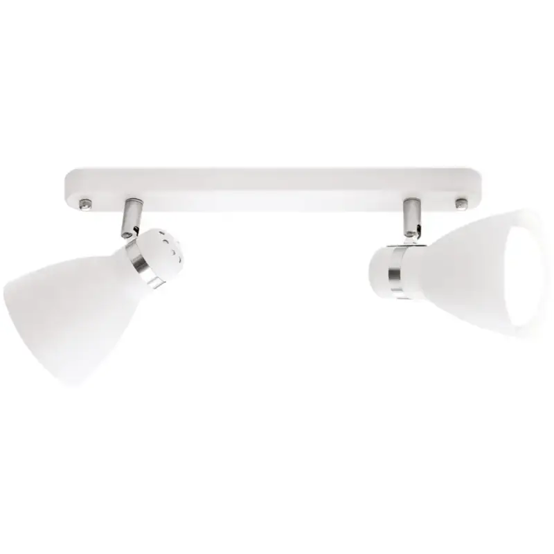 Vente Flash Lumimart | Spot School Blanc Acier 36 cm 14 cm
