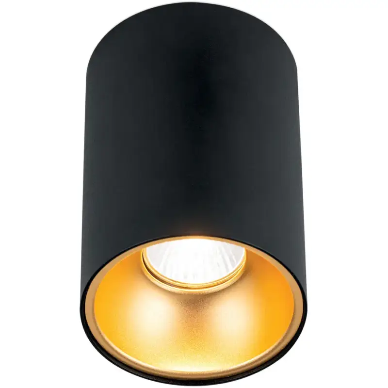 Paiement Sécurisé Lumimart | Lampe de plafond Starlight Noir Aluminium 9.6 cm 14 cm