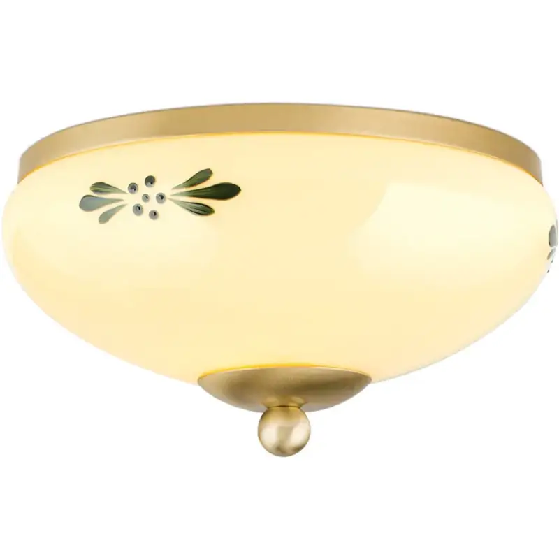 Lumimart | Lampe de plafond Landhaus Acier/Verre 21 cm 11 cm Usine Directe