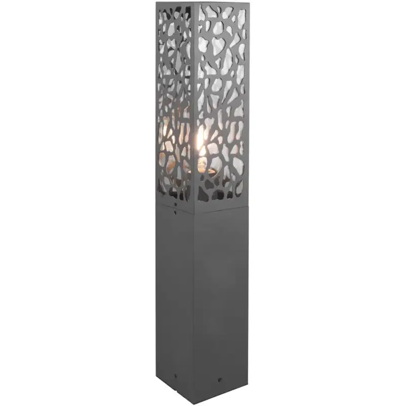 Retour Gratuit Lumimart | Lampe d'extérieur Dobtos Gris Acier inoxydable 10 cm 60 cm