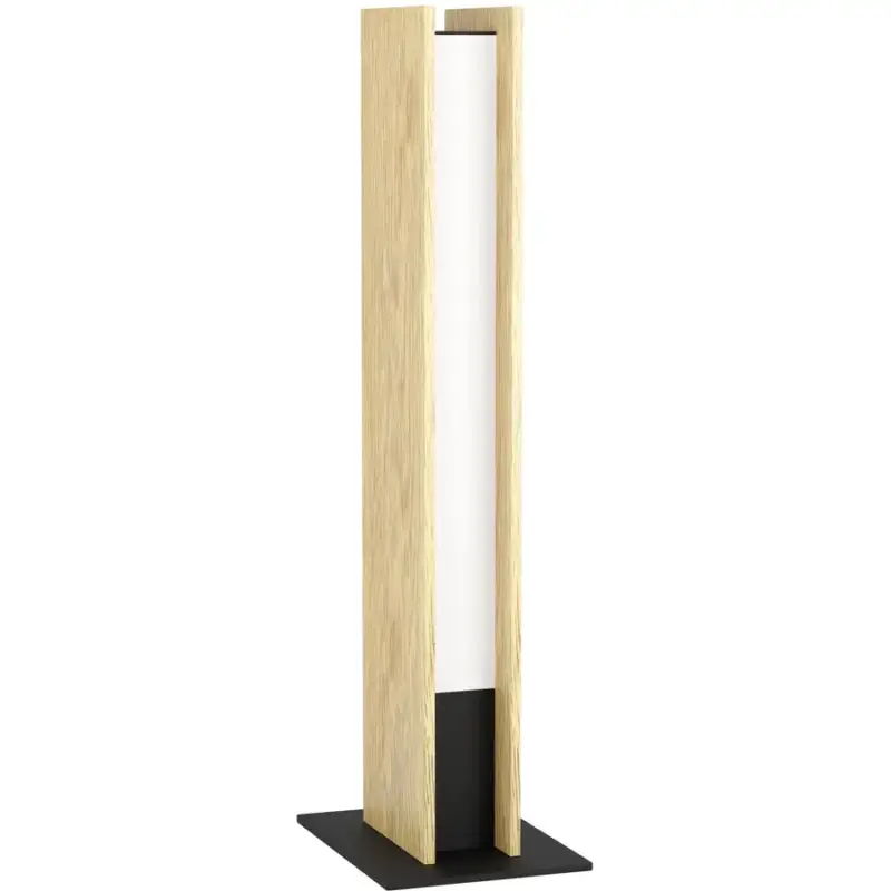 Quantité Limitée Lumimart | Lampe de table Anchorena-Z Marron/Noir Acier/Bois 5.5 cm 46.5 cm
