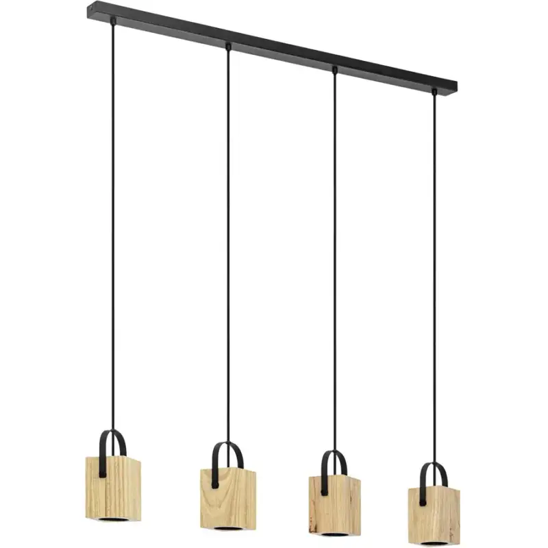 Affaire À Saisir Lumimart | Suspension Ayles Noir Acier 8.5 cm 110 cm