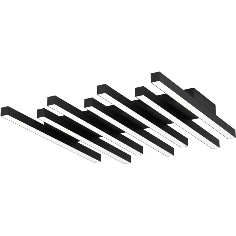 Authentique Lumimart | Lampe de plafond Padulari Noir Aluminium/Acier 47 cm 5 cm