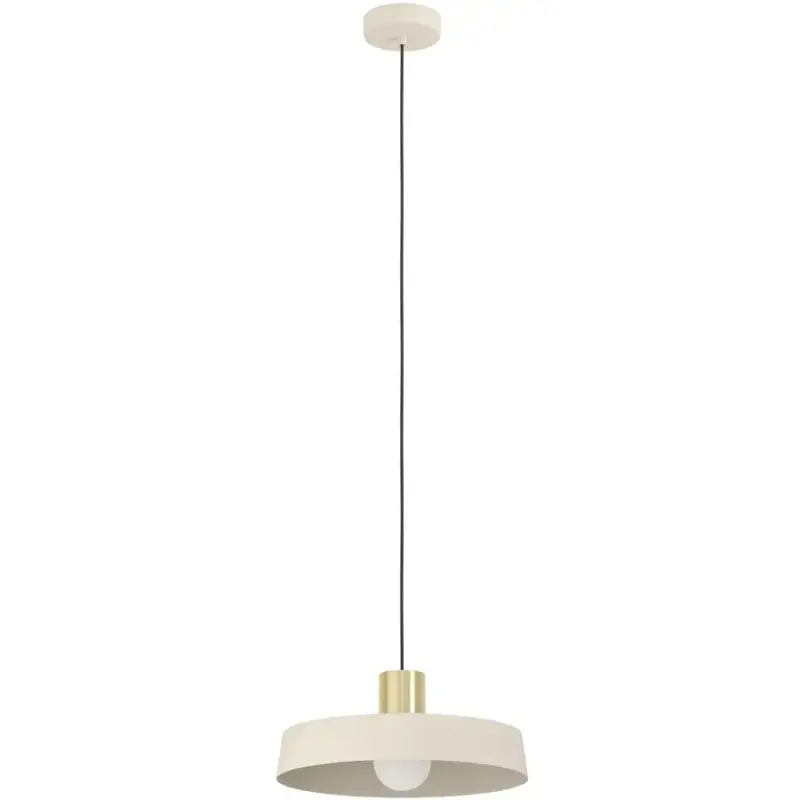 Affaire À Saisir Lumimart | Suspension Valdiola Beige Acier 36 cm 110 cm