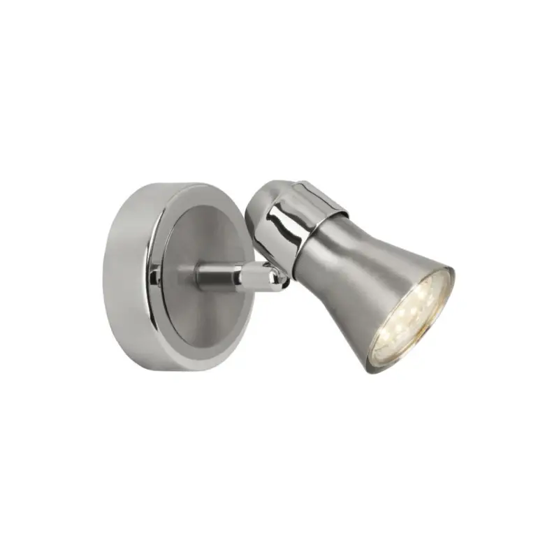 Marque Applique Murale SANNY 1x3W GU10 ACIER CHROME