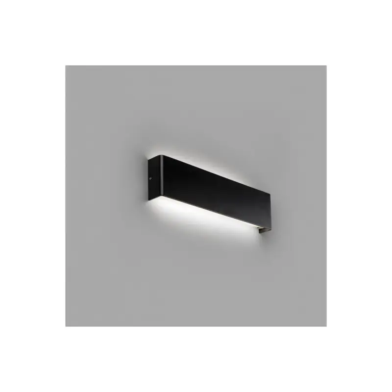 Usine Directe Applique Murale Nash Noir 1x16W LED