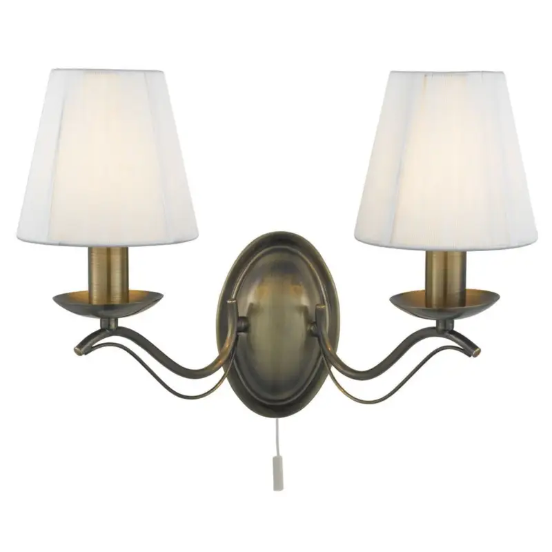 Applique Interrupteur Andretti 2x40W E14 Laiton Achetez Aujourd'hui